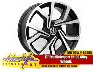 17 inch CT1137 5-100 Alloy Wheels