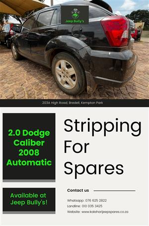 2.0 Dodge Caliber 2008 Automatic Parts Available