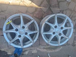 TSW 13inche 2 rims for sale 