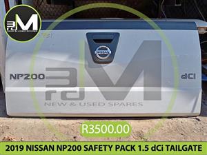 2019 NISSAN NP200 SAFETY PACK 1.5 dCi TAILGATE MV0751
