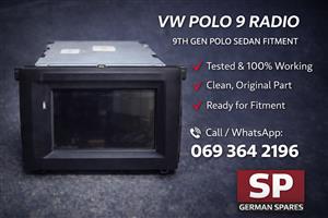VW POLO 9 SEDAN RADIO 