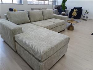 Corduroy Corner unit.  Daybed bed reversible side.