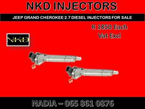JEEP GRAND CHEROKEE 2.7 DIESEL INJECTORS FOR SALE ON SERVICE EXCHANGE OR RECONDITIONING