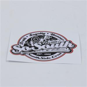 Southside Crew SoSouth License Disc holder Sticker