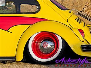 White Wall "Port-a-Wall"  Panels for 14″ Tyres