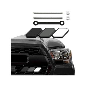 TRD Tri Colour Grille Badge (White/Grey/Black)