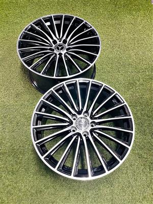 19 INCH MERCEDES BENZ AMG DESIGN RIM SET NARROWS/ WIDES