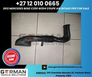2012 Mercedes Benz c250 w204 coupe air intake pipe for sale used 