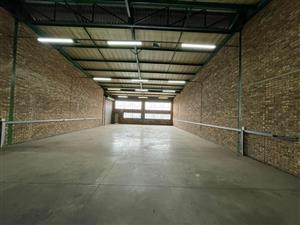 EDWARD STREET: PREMIUM FACTORY / WAREHOUSE TO LET IN HENNOPS PARK, CENTURION!