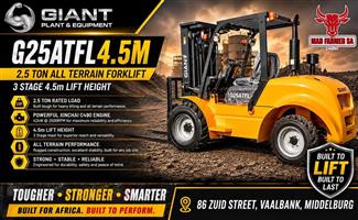 2026 New Giant G25ATFL all terrain forklifts