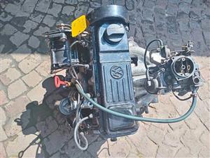 VW mk1 Citigolf Eng code HV 1.8 carburetor complete engine still running good for sale