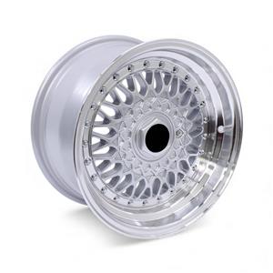 15″ Zar2510-25 4/100 & 4/114 Silver With Rivets Alloy Wheels