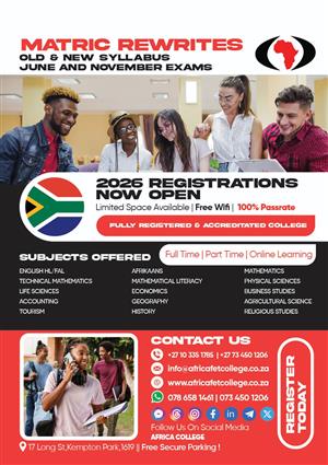 Matric rewrite college 