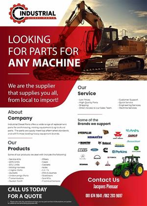 Industrial Diesel Parts.