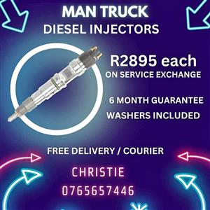 Man Truck Diesel Injectors For Sale with 6month Guarantee