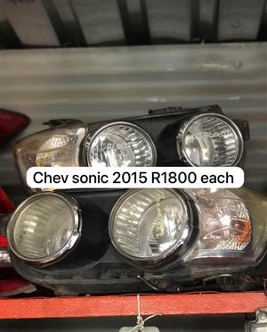 Chev sonic 2015 