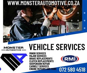 Monster Auto is a reputable service & repair centre 