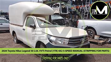 2024 Toyota Hilux Legend 50 2.0L VVTi Petrol [1TR 4X2 5-SPEED MANUAL (STRIPPING FOR PARTS) MV0785