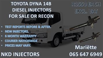148 DYNA TOYOTA INJECTORS