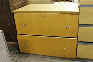 BROWN OFFICE CABINET S066908A