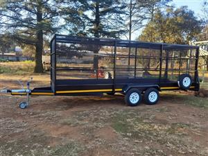 2026 Apex Ultimate Trailers 6 meter x 1.8 meter x 1.8 meter Fully Cadge Box Trailer