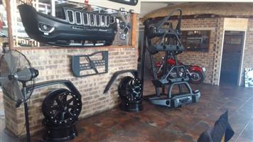 Jeep wrangler rims and bumpers 