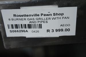 8 BURNER GAS GRILLER S066241A