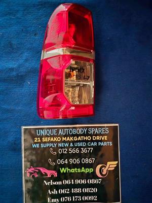 Toyota Hilux Left Tail Light 2011 - 2015