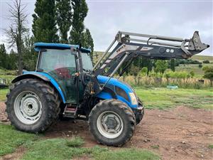 2014 Landini DT5-110H 6500 hrs Selling with front-end loader and attachments. The tractor has just b