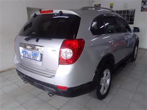 2013 CHEVROLET CAPTIVA 2.4  MANUAL SILVER COLOR PETROL  MANUAL LEATHER INTERIOR 98,000KM
