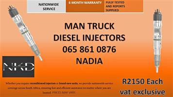 MAN TRUCK DIESEL INJECTORS FOR SALE