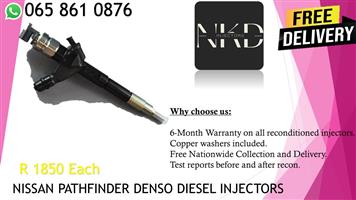 NISSAN PATHFINDER DIESEL INJECTORS FOR SALE / RECON.