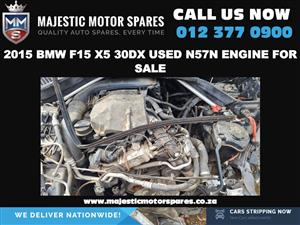 2007 Bmw X5 F15 Auto Diesel Used N57N Engine for Sale
