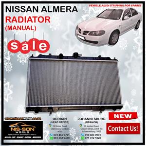 NISSAN ALMERA RADIATOR