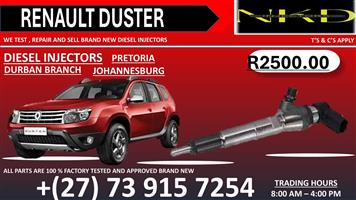Duster Diesel Injectors Renault Repair and Brand New 