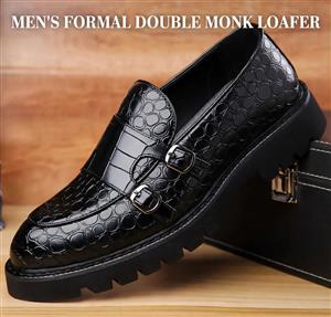 Men's Double Monk Loafers available
