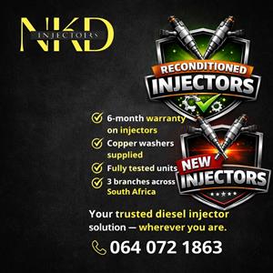 Diesel injectors at NKD injectors ask patriska 