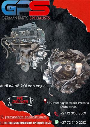  Audi a4 b8 2.0 cdn engine FOR SALE