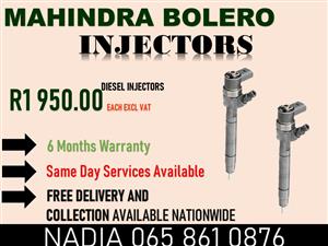 MAHINDRA BOLERO DIESEL INJECTORS FOR SALE OR TO RECON