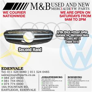 Grille Black without badge (Second Hand)