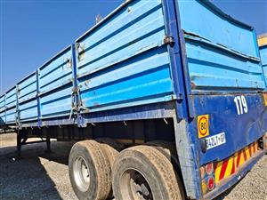 SA Truck Mass Side double axle Trailer for sale 