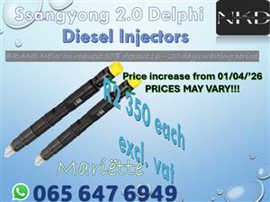 Diesel Injectors Ssangyoung 2l