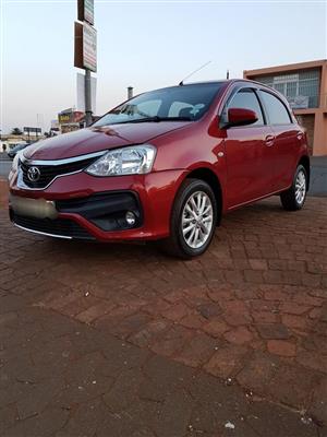2015 Toyota Etios 1.5 sprint 16V only 63500km