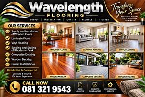 Installation, Sanding and Sealing for all wooden flooring 