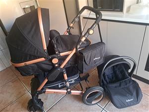 3 in 1 belecooo travel system