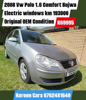  2008 Vw Polo 1.6i Bujwa Comfortline 