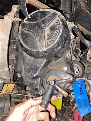 Honda VTR 1000 clutch cover. Meyerton bike scrapyard new and secondhand spares.