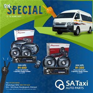 ON SPECIAL - Pioneer Radio Combo for your taxi