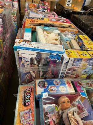 Hot Deal on Wholesale Toy Pallets