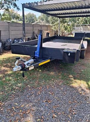 Car Trailer 5mx2m Double brake GVM 2600kg